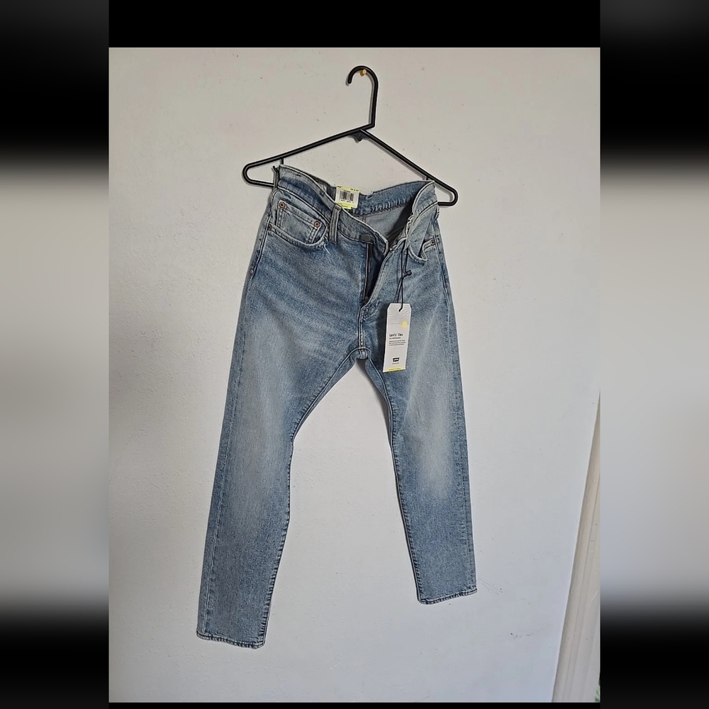 Levi’s 512 Slim Taper Jeans Men’s W29 L30 Light Wash Stretch NWT $89.50